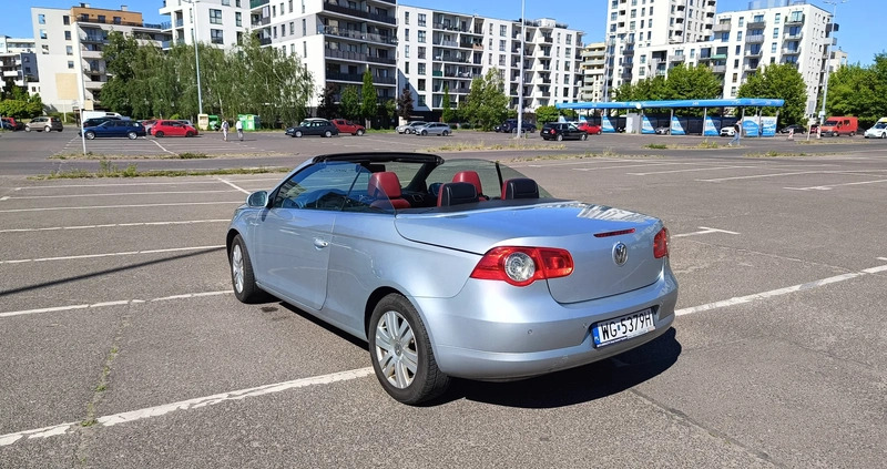 Volkswagen Eos cena 13500 przebieg: 245625, rok produkcji 2006 z Warszawa małe 742
